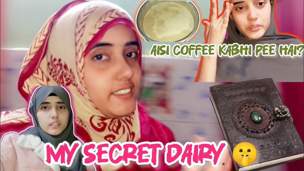 COFFEE Peene Ke Liye Atni MEHNAT Karni paregi Nhi Maloom thi☹️|My SECRET Dairy 🫣|saheba lifestyle 