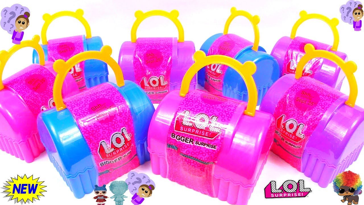 60 СЮРПРИЗОВ ОГРОМНЫЕ ЧЕМОДАНЫ СЮРПРИЗ ЛОЛ GIANT 