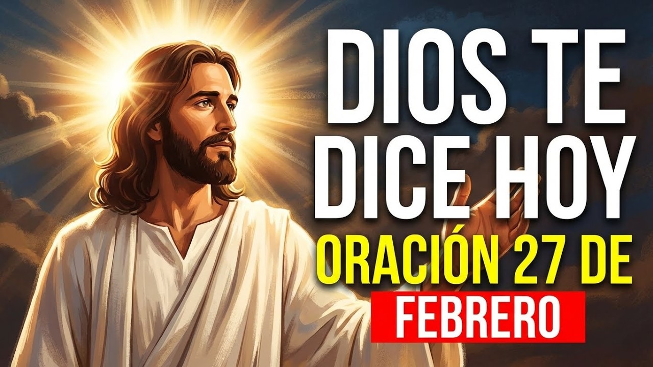 DIOS TE DICE HOY： NO TE PREOCUPES MÁS, CONFÍA EN MÍ Y VERÁS QUE TODO EMPIEZA A CAMBIAR