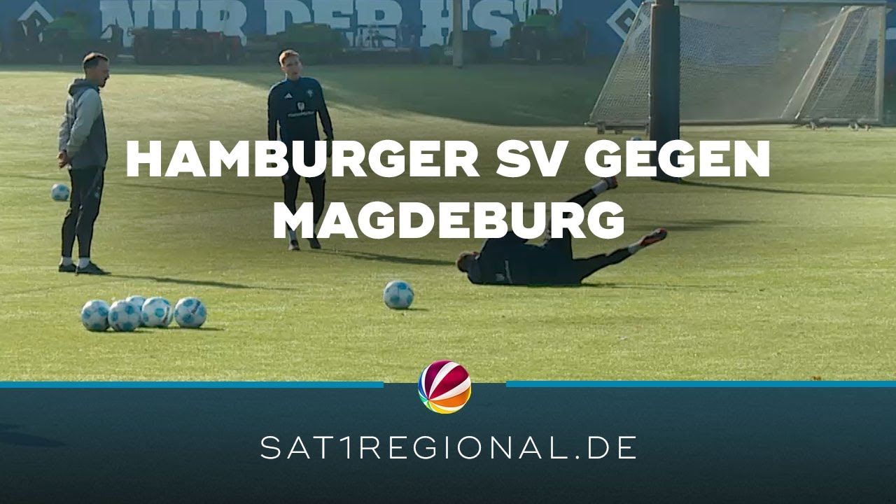 HSV empfängt 1. FC Magdeburg im Volksparkstadion
