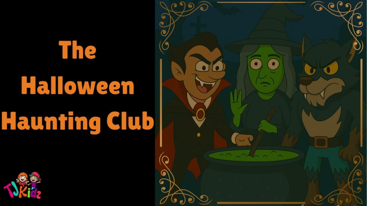🎃 The Halloween Haunting Club | TJKidz Original Story