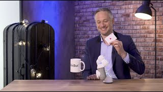 Magic trick exposed by a robot