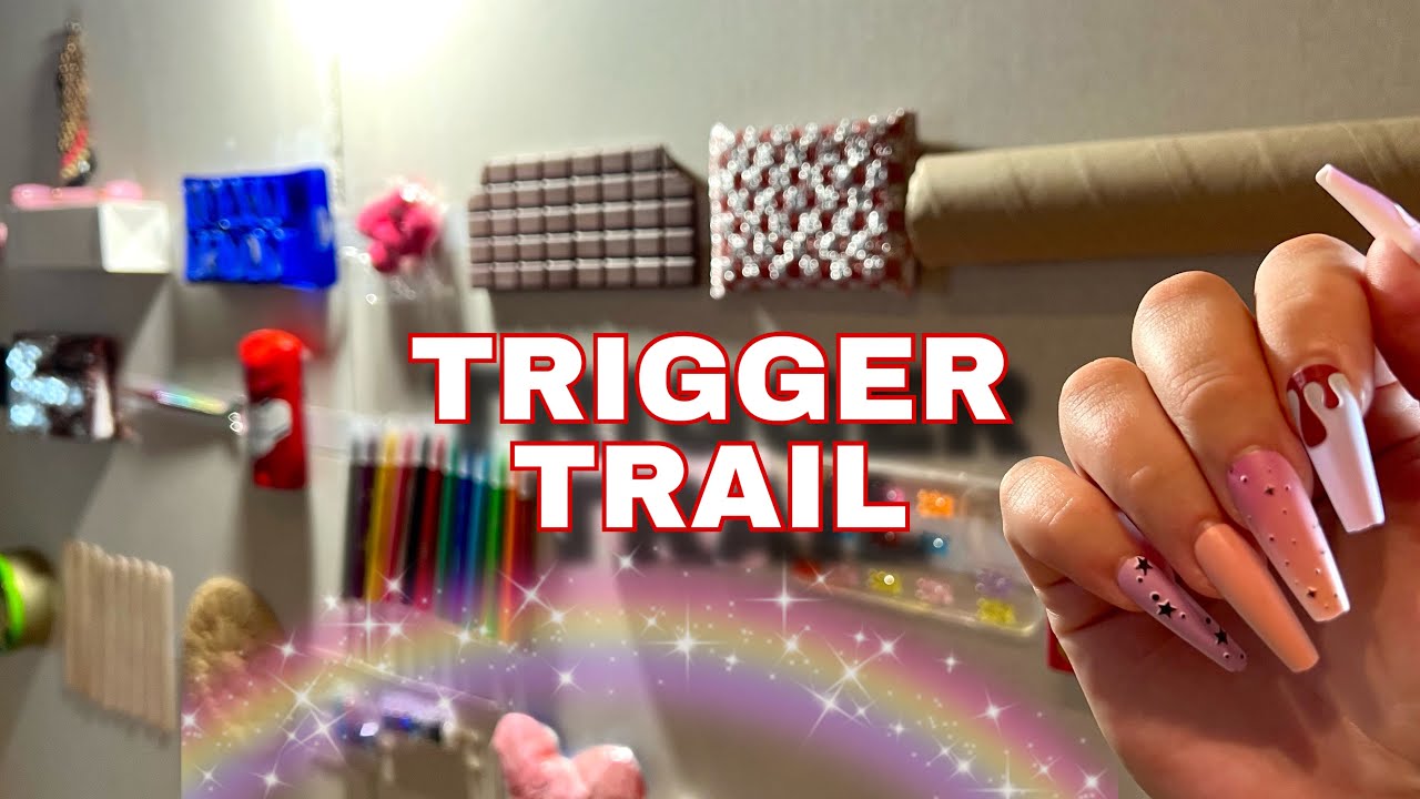 ASMR TRIGGER TRAIL ✨ Fast Tapping & Scratching on Random Triggers (No Talking)