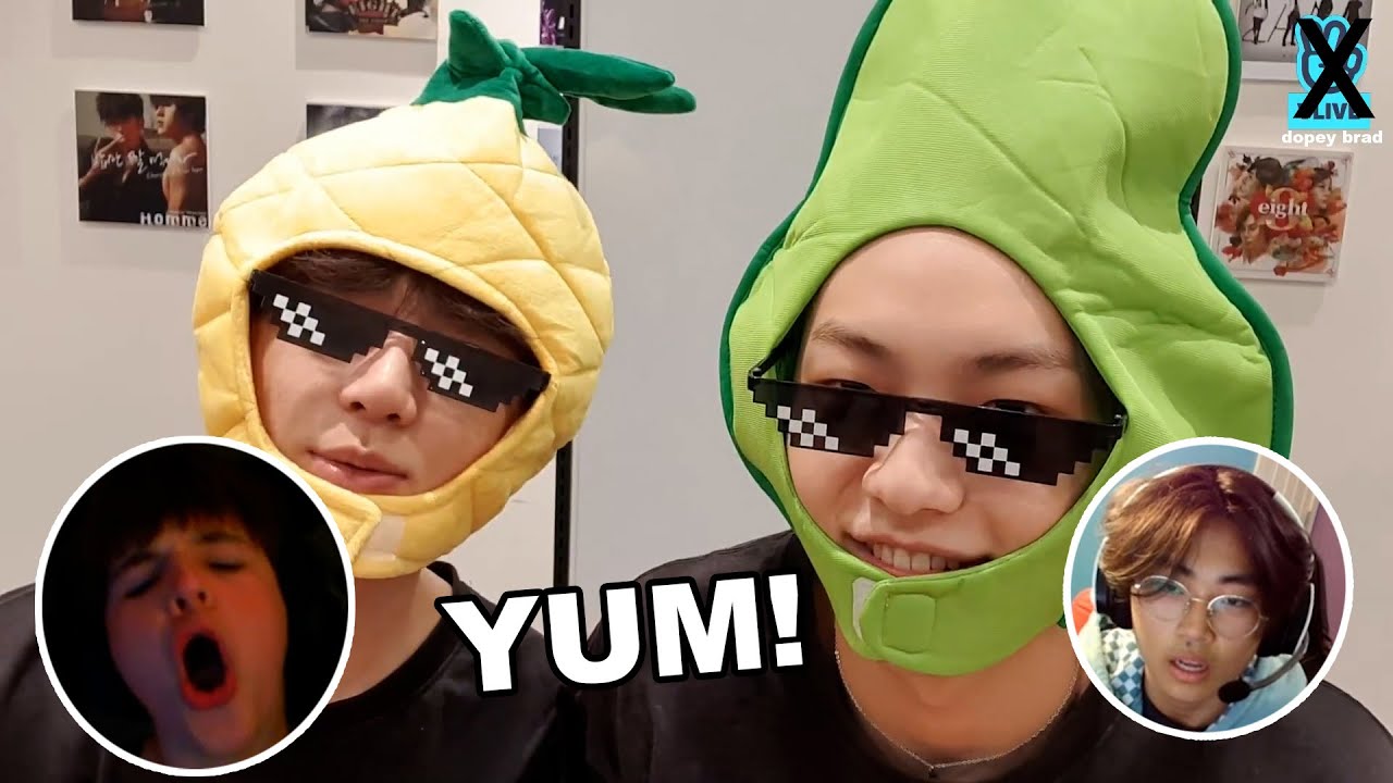 TXT SOOBIN AND BEOMGYU PINEAPPLE AND AVACADO ON OMEGLE