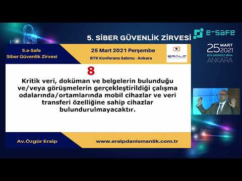 Cumhurbaşkanlığı Bilgi ve İletişim Güvenliği Tedbirleri Genelgesi İlkeleri