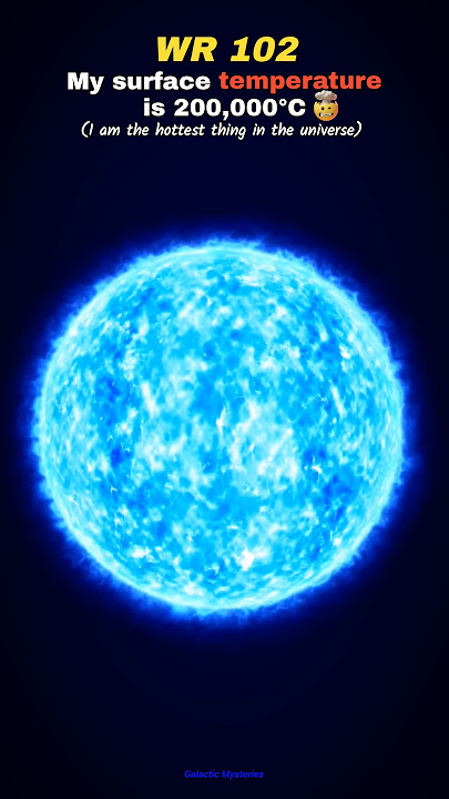 Earth vs Sun vs WR 102 vs Neutron Star vs Quasar