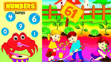 Numbers Song | Learn to Count from 61 to 70 | Kids Song