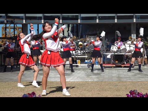 藤ノ花女子高校 マーチングバンド部「タイミング」吹奏楽／ダンス