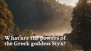 What Are The Powers Of The Greek Goddess Styx Greek Mythology Story
