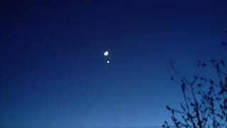 Венера рядом с Луной. 23.04.23.