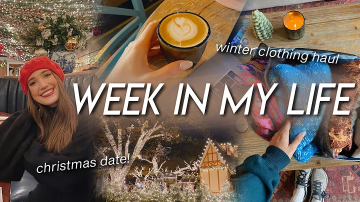 WEEK IN MY LIFE | winter try-on haul haul, festive...