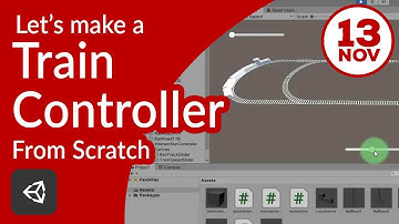 Lets make train controller in unity from scratch #8 - Adding a slider as speed controller in Unity