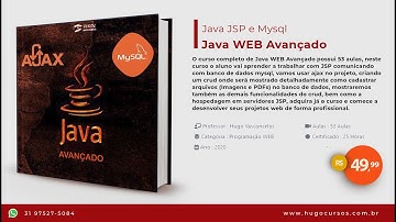 Curso de Java WEB Avançado - Aula 02 - Criando o Projeto