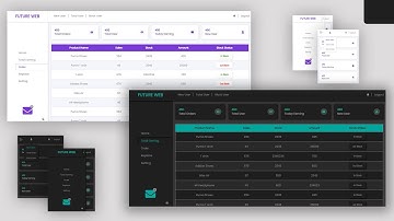 Responsive Side menu Admin Dashboard Using HTML and CSS.
