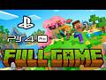 Minecraft PS4 Pro Survival FULL GAME Walkthrough No Commentary 