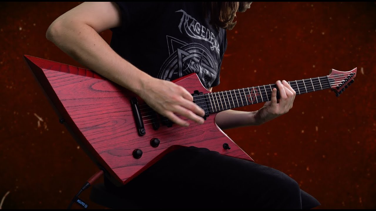 REDGUITAR E2.6ROP+ – Blood Red Matte Open Pore