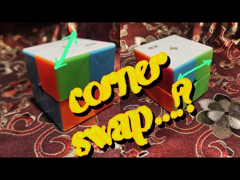 How to swap 2 corners on the 2x2 Rubik's cube (Ortega method)
