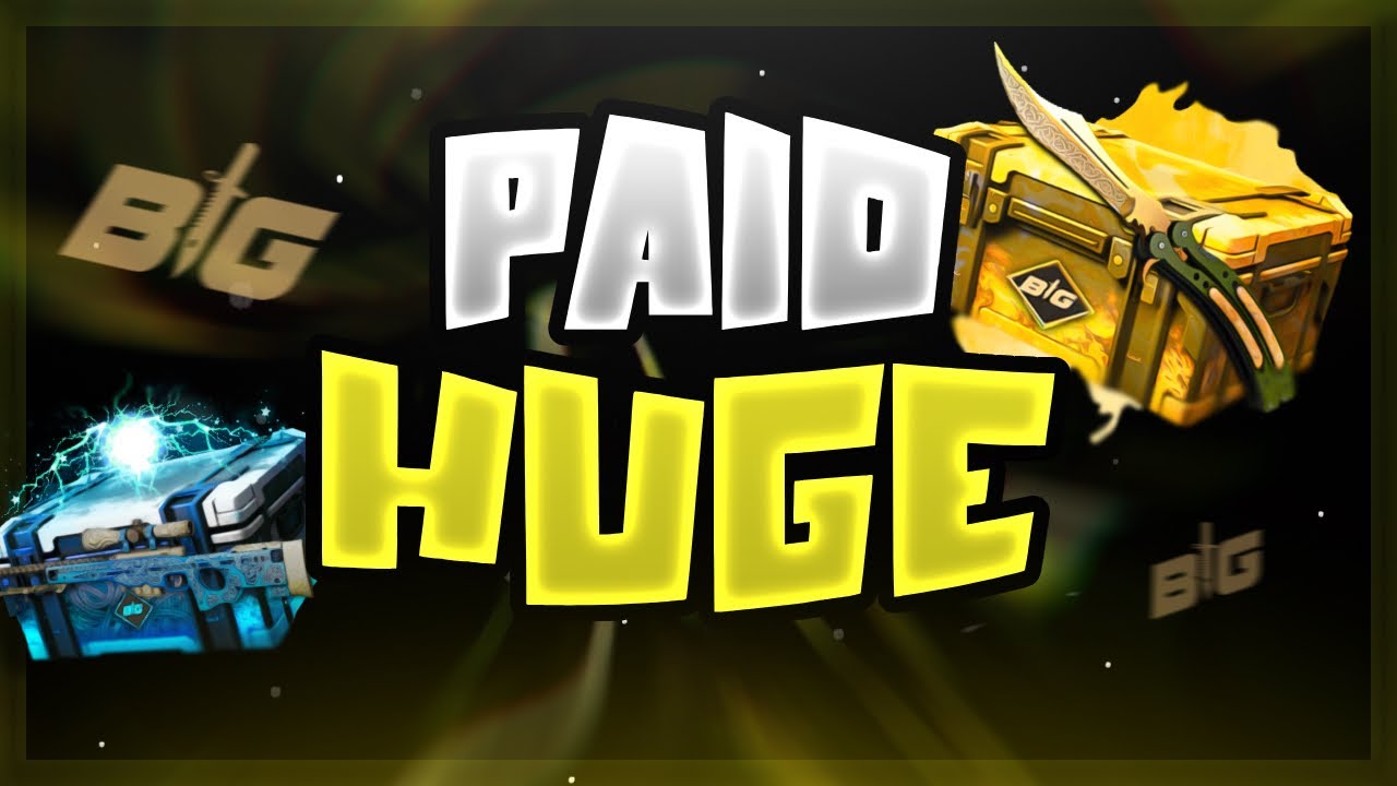 THIS PAID HUGE! That's my biggest win! (CSGOBIG) - YouTube