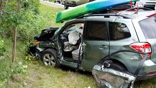 Latest Car Accident of Subaru Forester - Road - Crash - Compilation - Auto - 2016 - 2017 - 2018