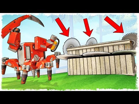 БОСС vs ЛОВУШКИ В SCRAP MECHANIC: SURVIVAL!!!