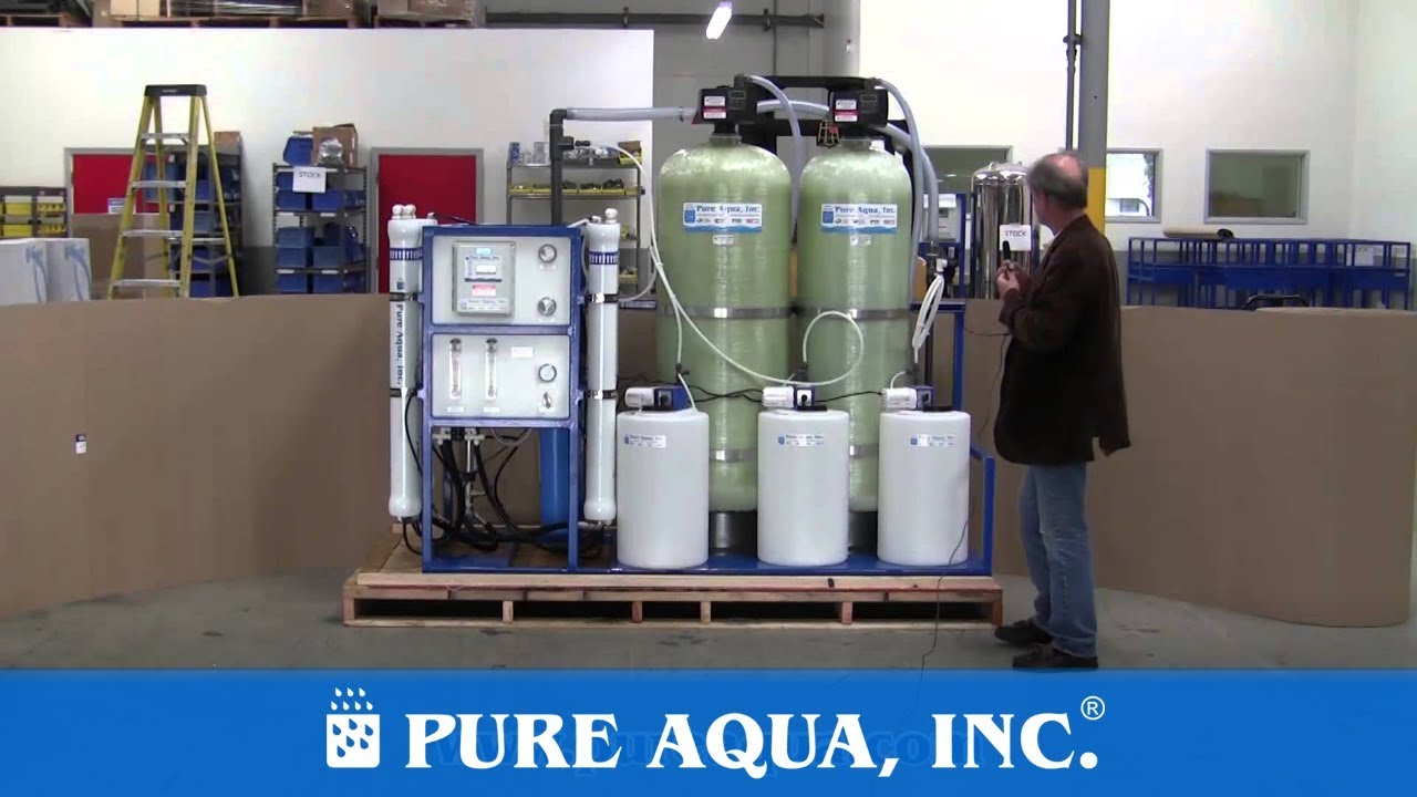 Skid Mounted Tap Water Reverse Osmosis System Algeria, 15000 GPD | www ...