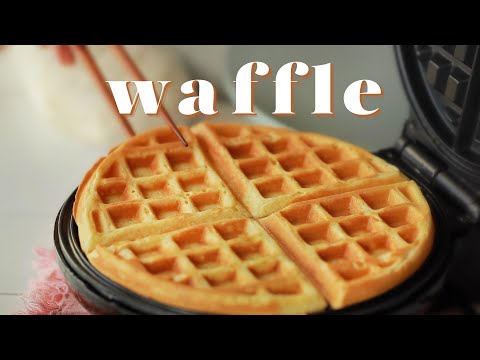 Video: Cách Làm Bánh Waffle đơn Giản Nhất