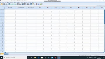 SPSS- Creating a new variable for the LIKERT Scale statements.