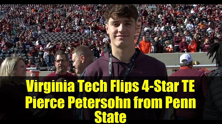 Virginia Tech Flips 4-Star TE Pierce Petersohn from Penn State | James Franklin's Impact