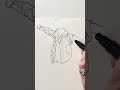 Clothing study (reference used) #linedrawing #handdrawn #fashionillustration