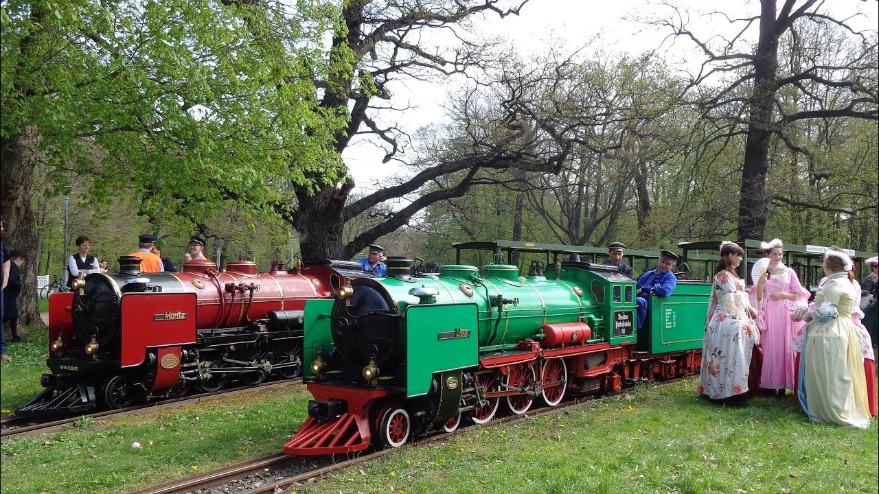 Fahrsaisoneroffnung Der Dresdner Parkeisenbahn 2017 Youtube