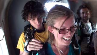 Heidi's First Time Skydiving