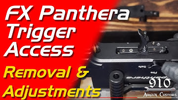 FX Panthera Trigger Access Guide - FX Airguns Trigger Adjustments