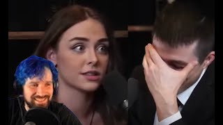 DESTINY reacts to Melina and Lex Fridman FLIRTING
