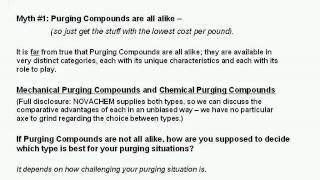 Myths and Realities of Purging for Extruders and Blow Molders - SpecialChem Learning on Demand