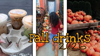 Trying Fall Drinks To Cure My Sadness 