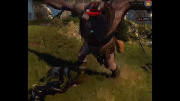 The Witcher 3: Wild Hunt - Frischlow, Gargoyle, Cyclops, Fire Elemental