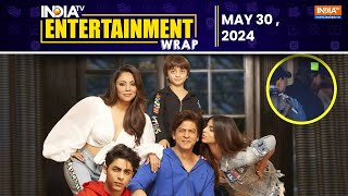 Shah Rukh Khan and family leave for Anant-Radhika's pre-wedding cruise party | 30th May | E Wrap