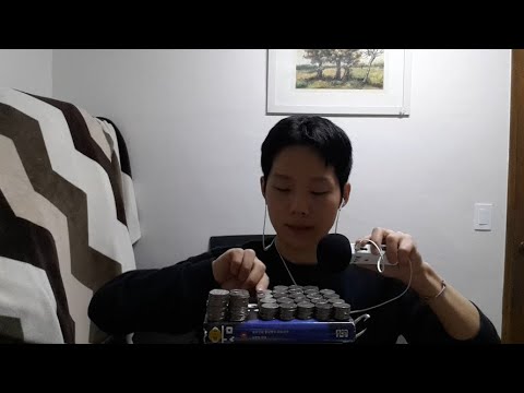 [ZINO ASMR] [재업로드] 동전 세기(카운팅) / Coin Counting