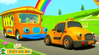 Wheels On The Vehicles Street Vehicles For Kids Nursery Rhymes And Songs For Children