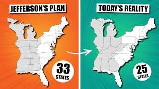 Thomas Jefferson’s Crazy Plan For 10 New US States