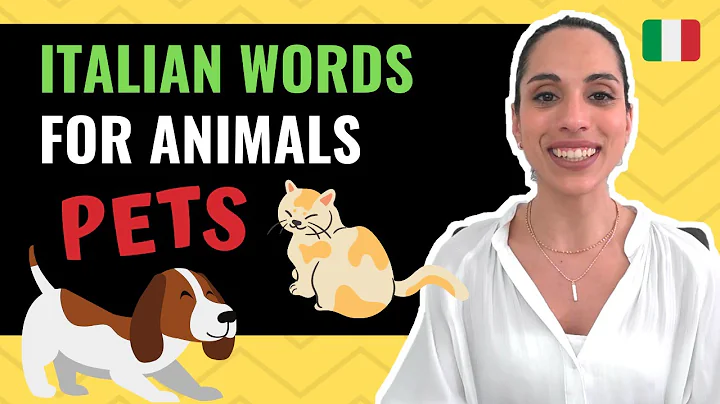 ¡Aprende 19 palabras italianas sobre animales domésticos y exóticos!