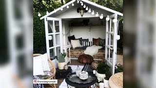 5 super chic ways to re-think the garden shed