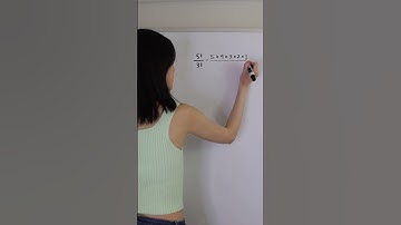 DIVIDING FACTORIALS #shorts #math #maths #mathematics