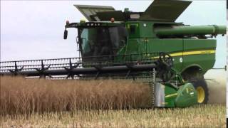 John Deere s690i Hillmaster cutting osr,2014.wvm