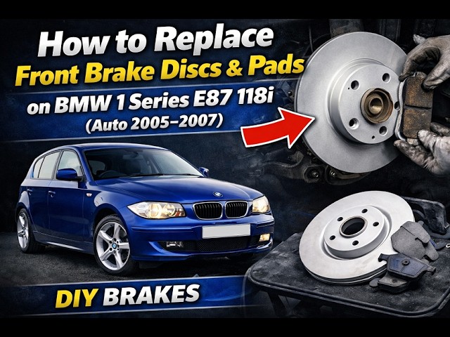 Front Brake Discs And Pads Set For BMW E87 118d Diesel (2007-2012) – 292mm Vented Rotors
