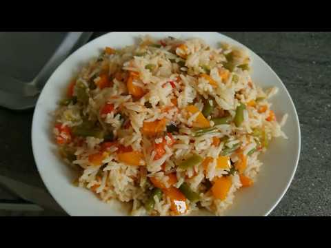recette-de-riz-saute-aux-lÉgumes-(risotto🥘)-fried-rice