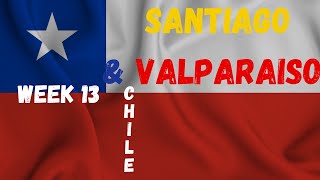 Travel vlog - Santiago Travel Valparaiso & Santiago, Chile With Kids - Week 13