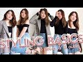 STYLING BASICS // 5 PIECES ⇨ 15 OUTFITS