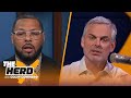 Why Knicks are a viable East opponent, Bucks in trouble, LeBron-Steph Curry NBA era over? | THE HERD