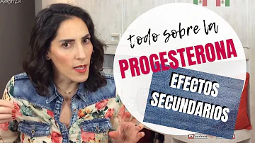 ¿La progesterona provoca mareos?